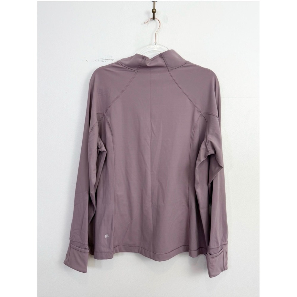 Athleta Salutation Jacket Blush Pink Size 2X Full Zip Yoga Activewear - Picture 8 of 8
